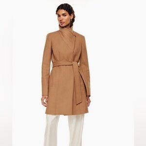 Aritzia Connor coat in camel